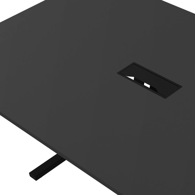 T-EASY Tableau de conférence | 2400 x 1200 mm (10 - 12 personnes), électrifié, anthracite