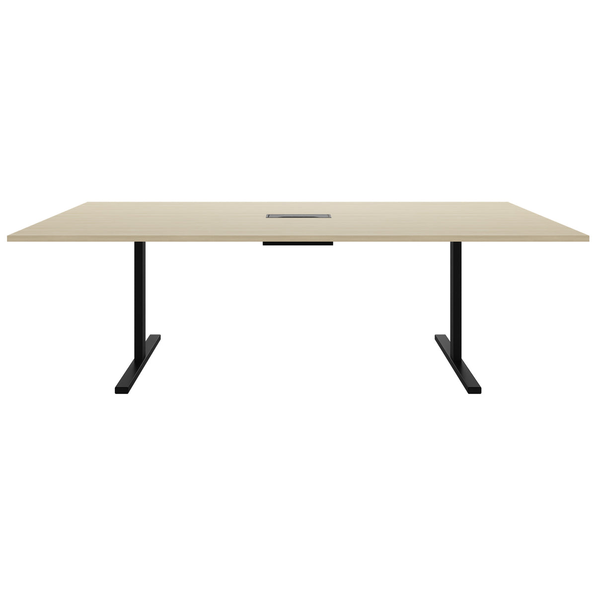 T-EASY Konferenztisch | 2400 x 1200 mm (10 - 12 Personen), elektrifiziert, Sandesche - 2 Lightbox Main Image