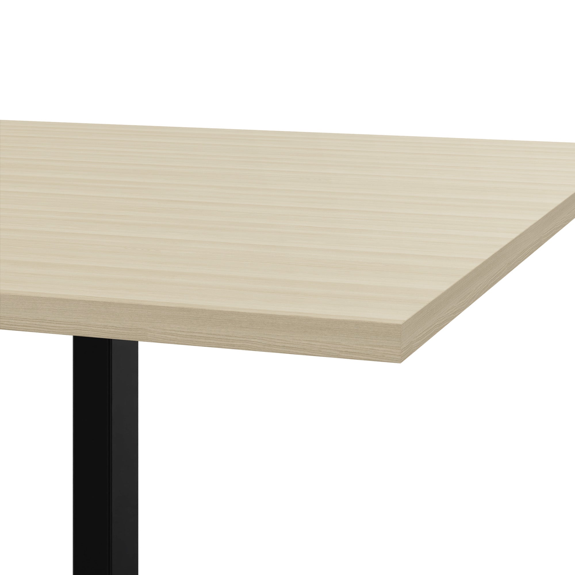T-EASY Tableau de conférence | 2400 x 1200 mm (10 - 12 personnes), électrifiée, cendres de sable