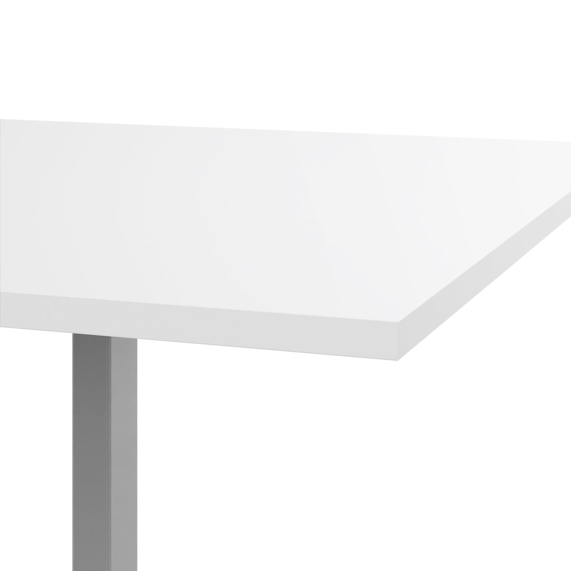 T-sey conference table | 2400 x 1200 mm (10 - 12 people), electrified, white