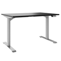 TELDRA Home, 2-motor desk | 1200 - 1600 mm, electrically height adjustable, black