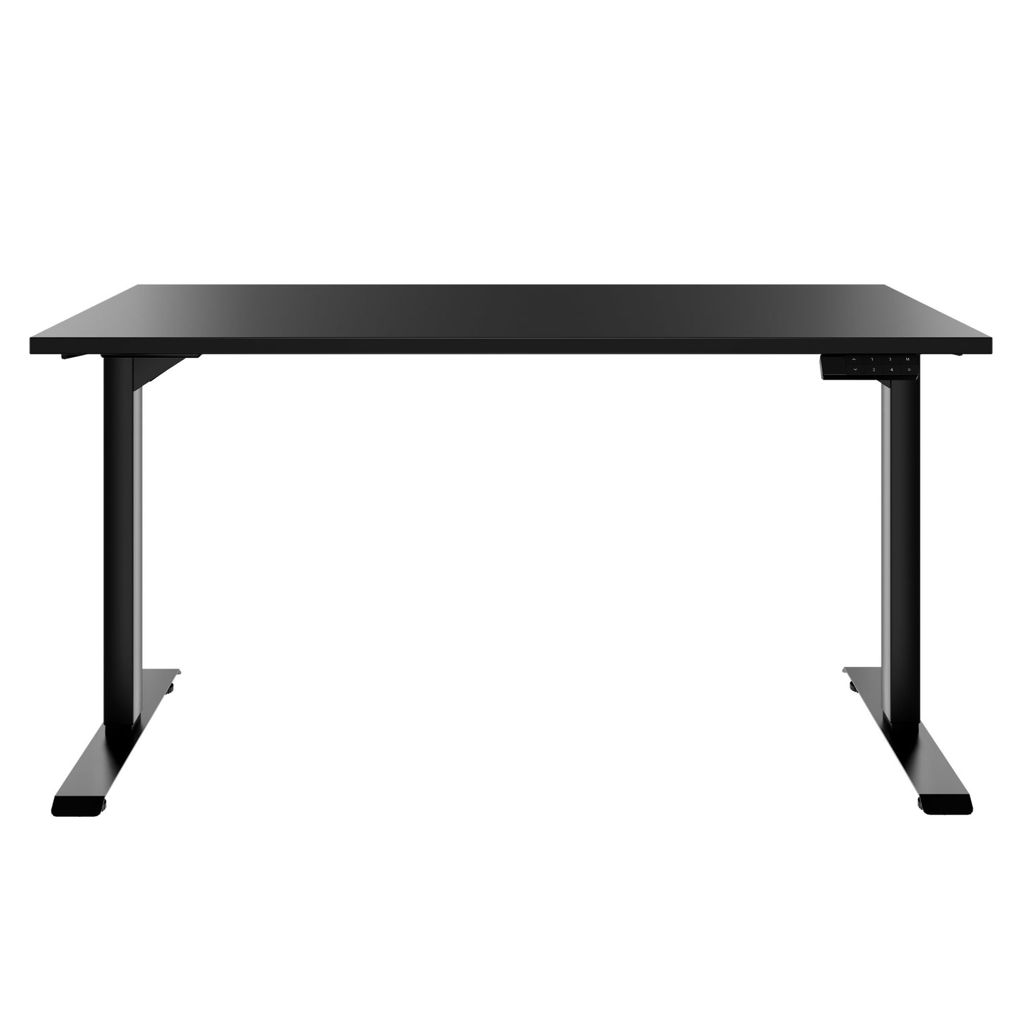 TELDRA Home, 2-motor desk | 1200 - 1600 mm, electrically height adjustable, black