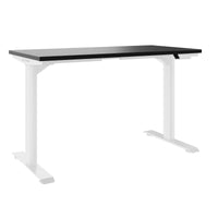 TELDRA Home, 2-motor desk | 1200 - 1600 mm, electrically height adjustable, black