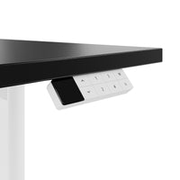 TELDRA Home, 2-motor desk | 1200 - 1600 mm, electrically height adjustable, black