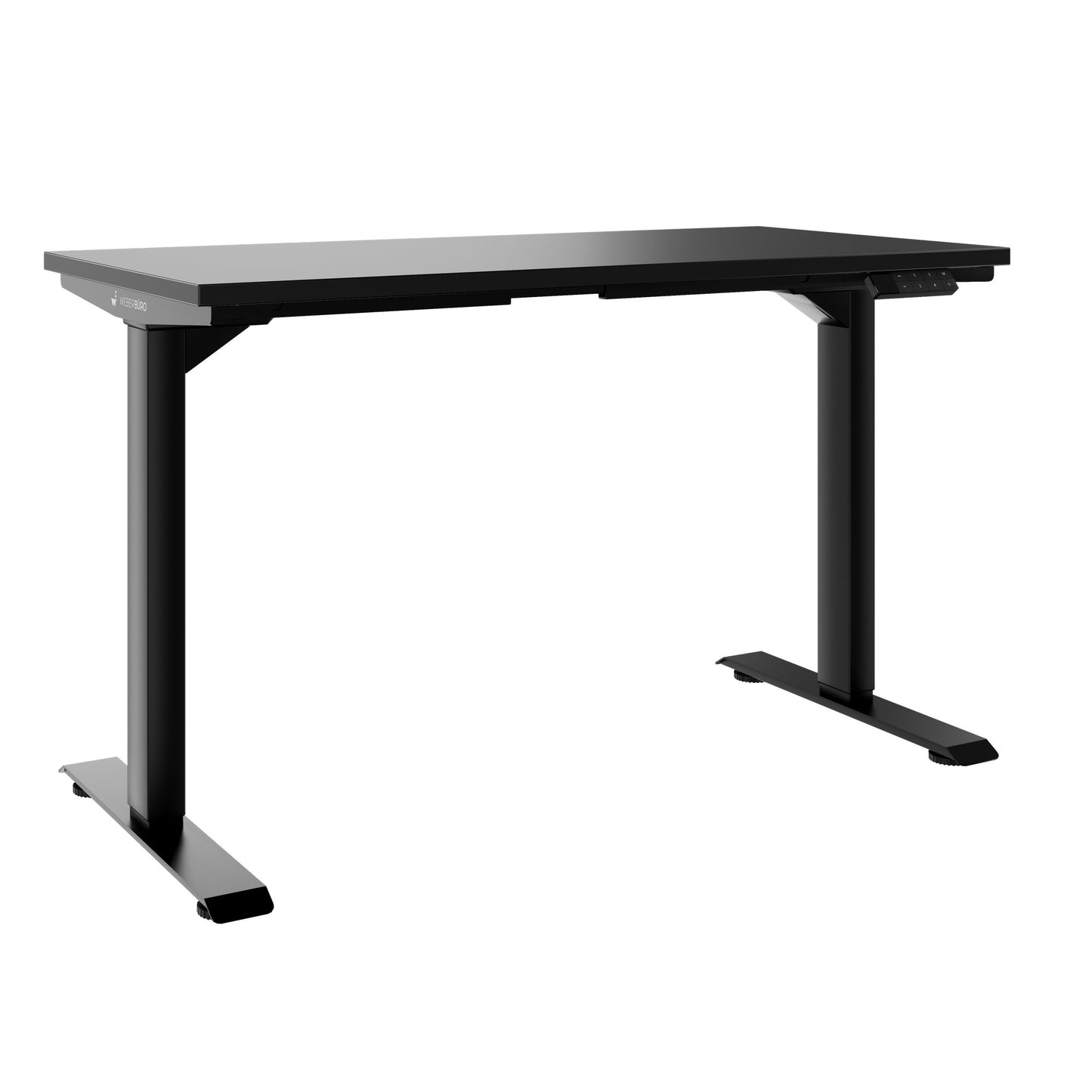 TELDRA Home, 2-motor desk | 1200 - 1600 mm, electrically height adjustable, black