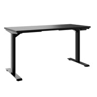 TELDRA Home, 2-motor desk | 1200 - 1600 mm, electrically height adjustable, black