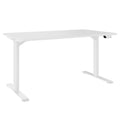 TELDRA Home, 2-motor desk | 1200 - 1600 mm, electrically height adjustable, white - 1 Thumbnail Image