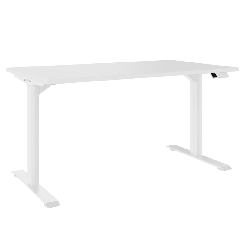 TELDRA Home, 2-motor desk | 1200 - 1600 mm, electrically height adjustable, white - 1 Main Image