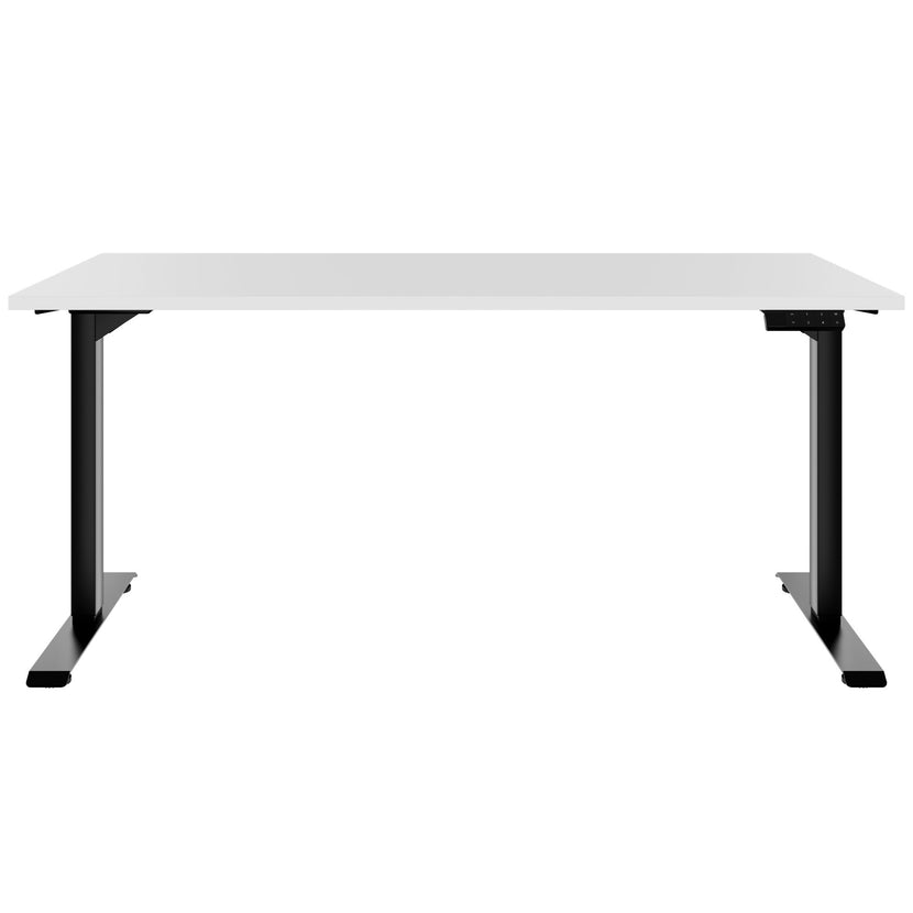TELDRA Home, Desk a 2 motori | 1200 - 1600 mm, regolabile in altezza elettricamente, bianco
