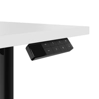 TELDRA Home, Desk a 2 motori | 1200 - 1600 mm, regolabile in altezza elettricamente, bianco