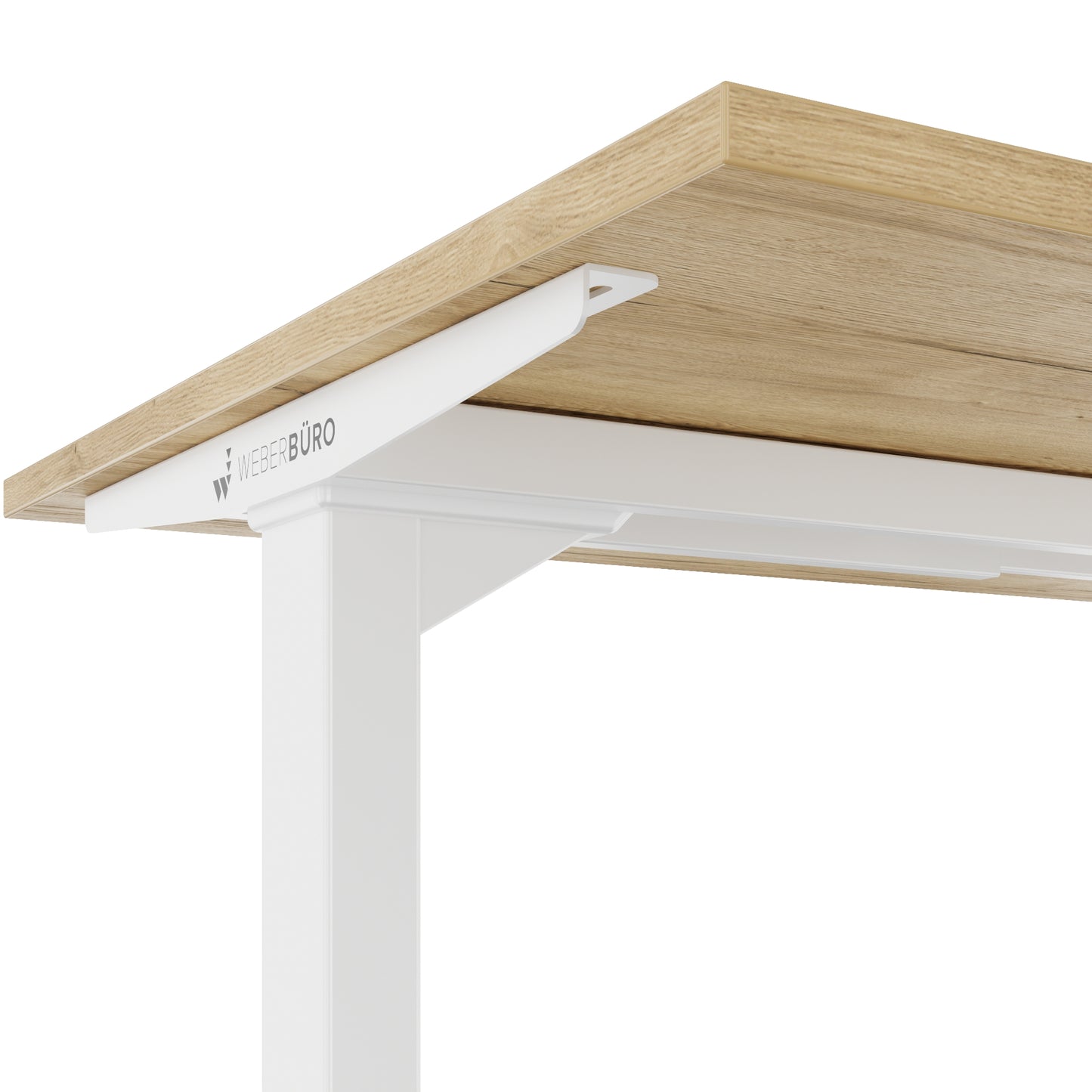 TELDRA Home, 2-Motoren-Schreibtisch | 1600 x 800 mm, elektrisch höhenverstellbar,            Wildeiche