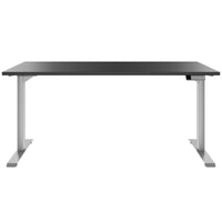 TELDRA Home, 2-motor desk | 1600 x 800 mm, electrically height adjustable, anthracite