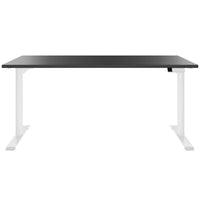 TELDRA Home, 2-motor desk | 1600 x 800 mm, electrically height adjustable, anthracite