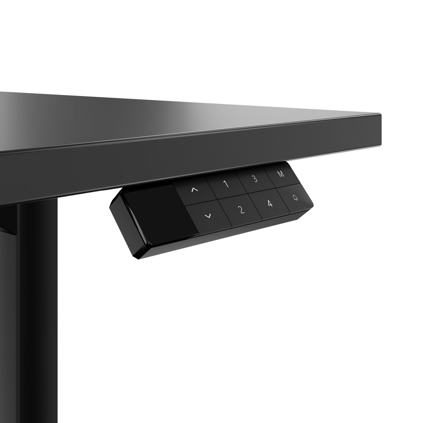 TELDRA Home, 2-motor desk | 1600 x 800 mm, electrically height adjustable, anthracite