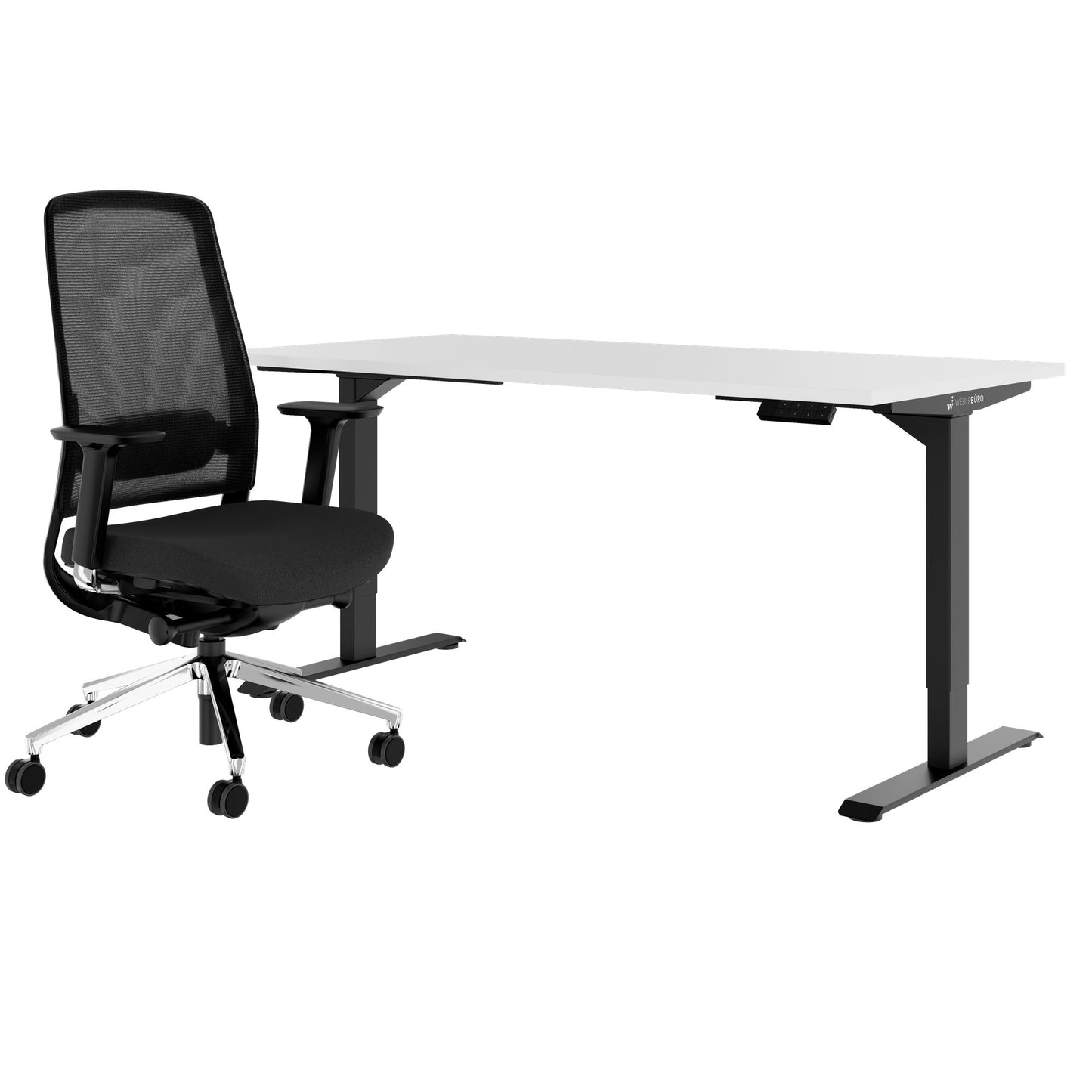 TELDRA Home & FILO | Set per postazione di lavoro, bianco