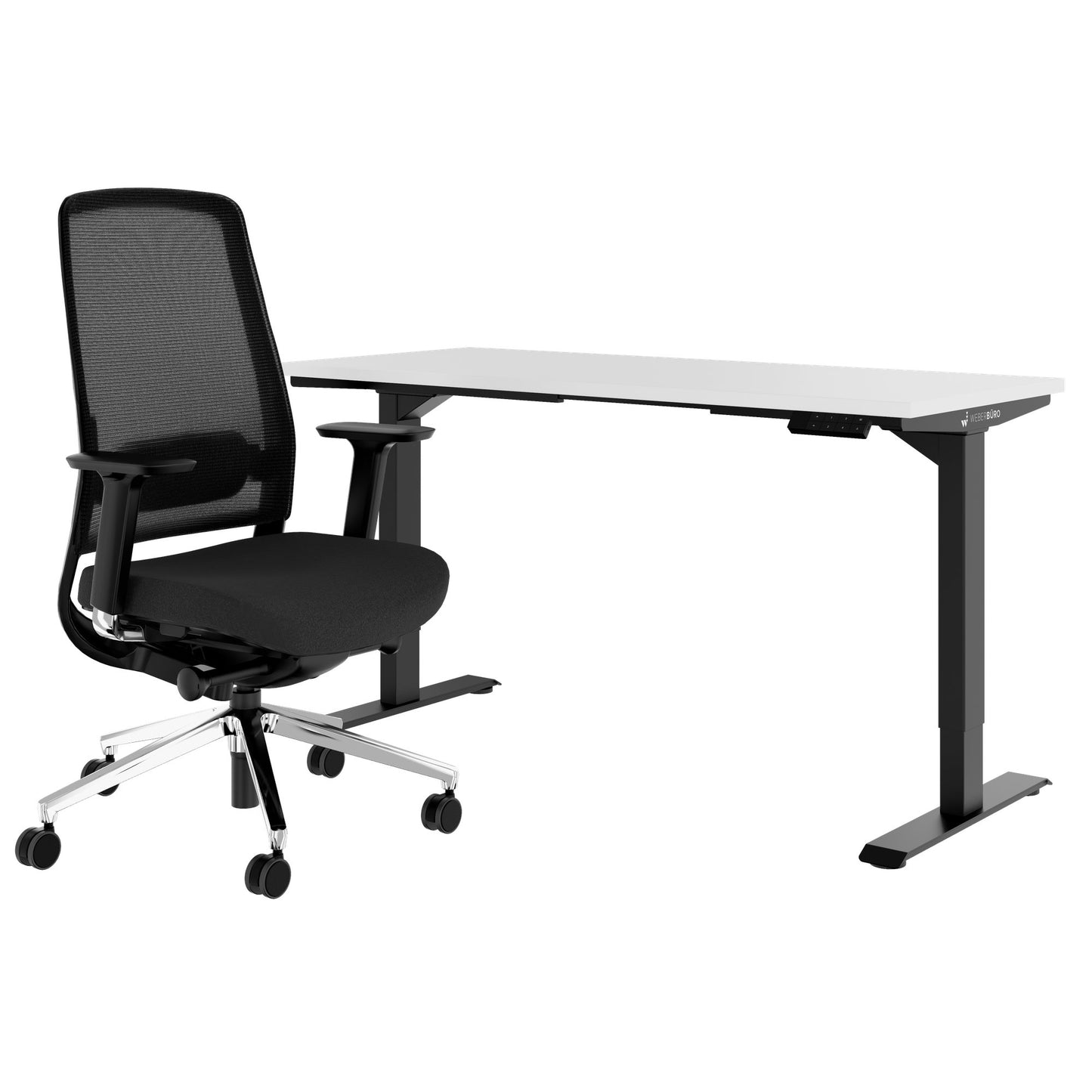 TELDRA Home & FILO | Set per postazione di lavoro, bianco