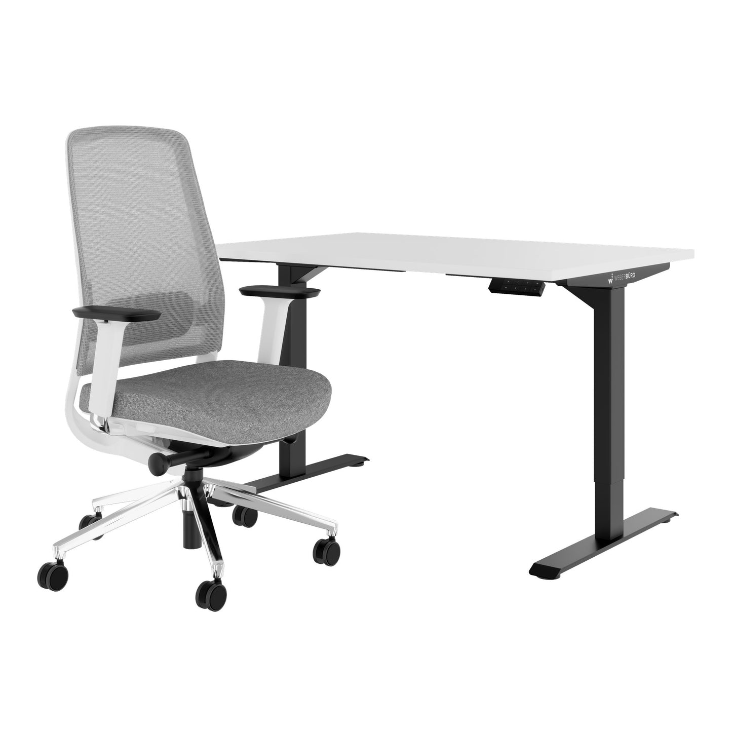 TELDRA Home & FILO | Set per postazione di lavoro, bianco