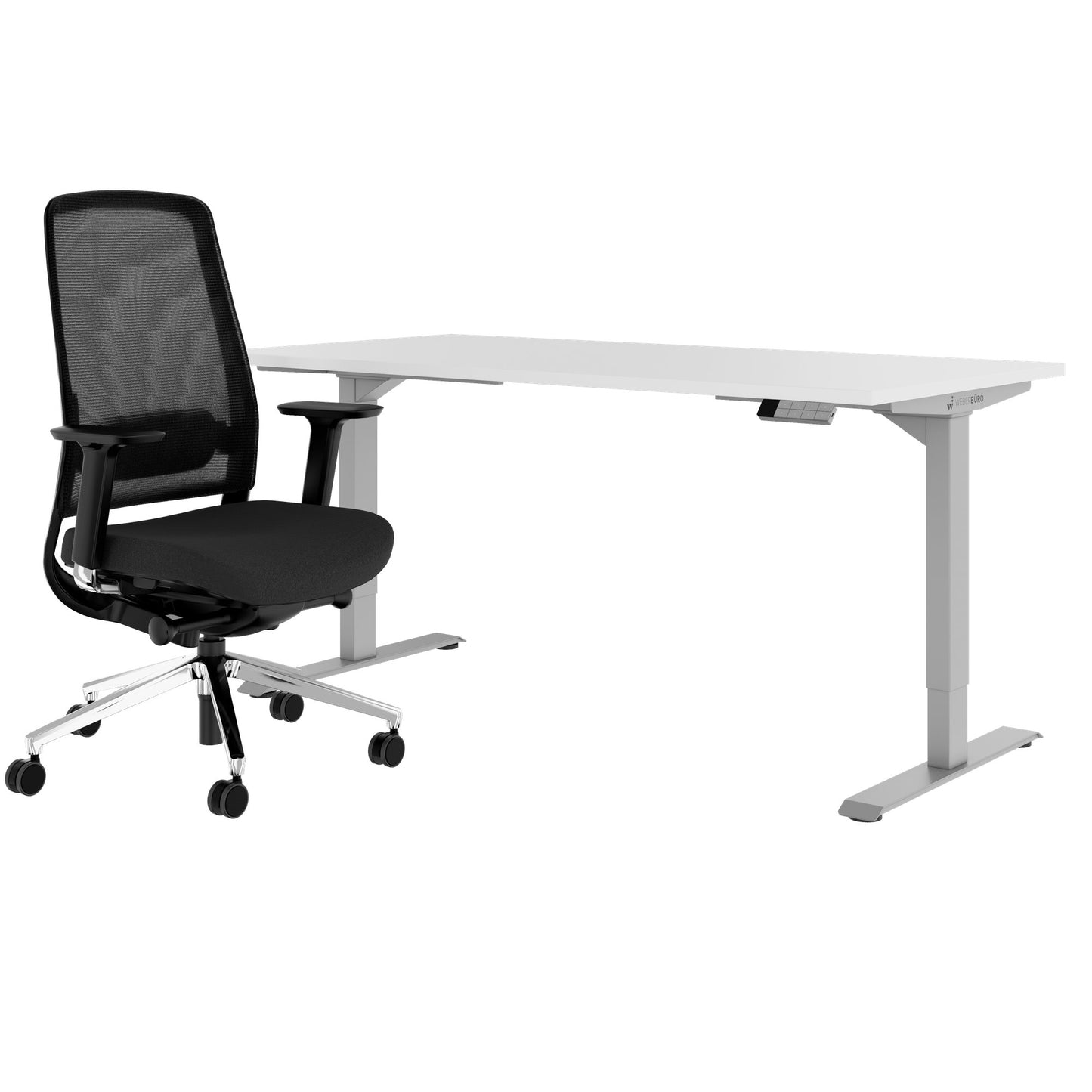 TELDRA Home & FILO | Set per postazione di lavoro, bianco