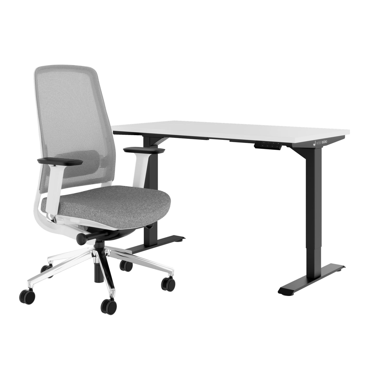 TELDRA Home & FILO | Set per postazione di lavoro, bianco