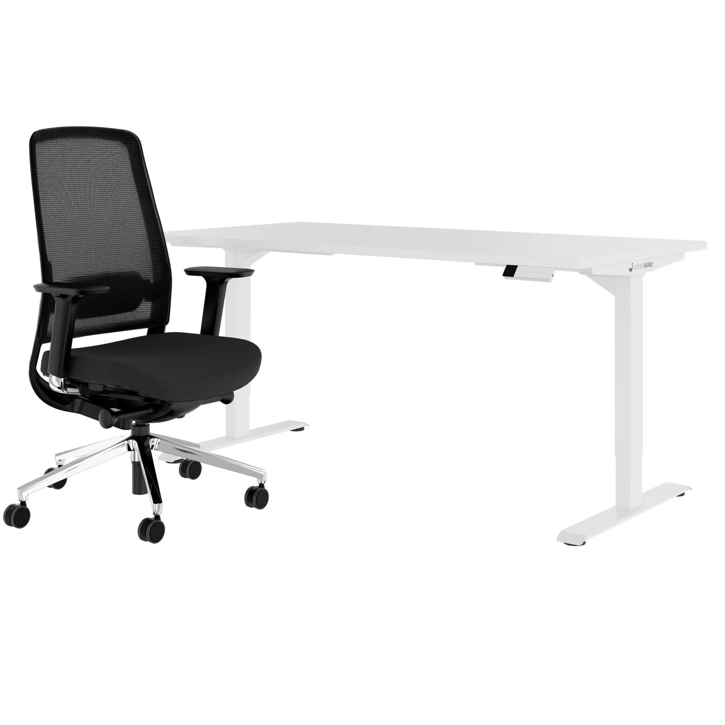 TELDRA Home & FILO | Set per postazione di lavoro, bianco