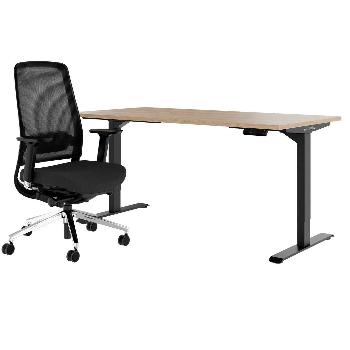 TELDRA Home & FILO | Set per postazione di lavoro, rovere ambra