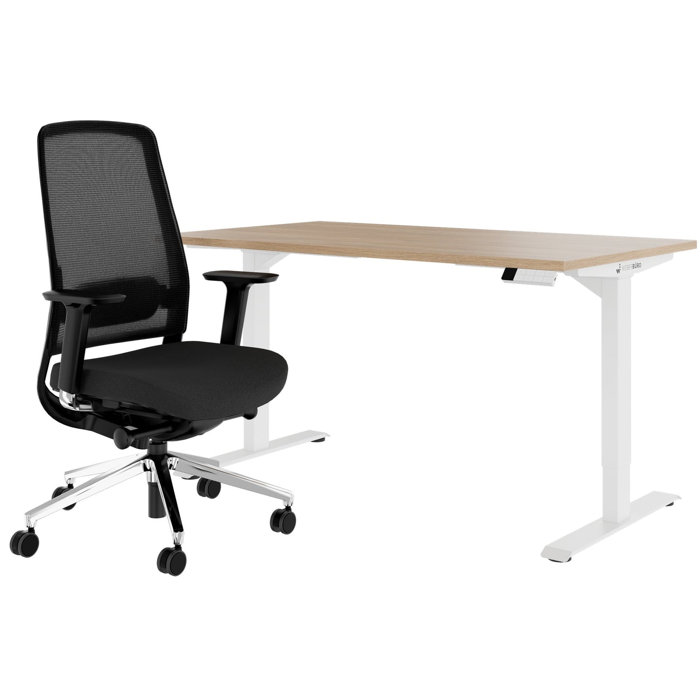 TELDRA Home & FILO | Set per postazione di lavoro, rovere ambra