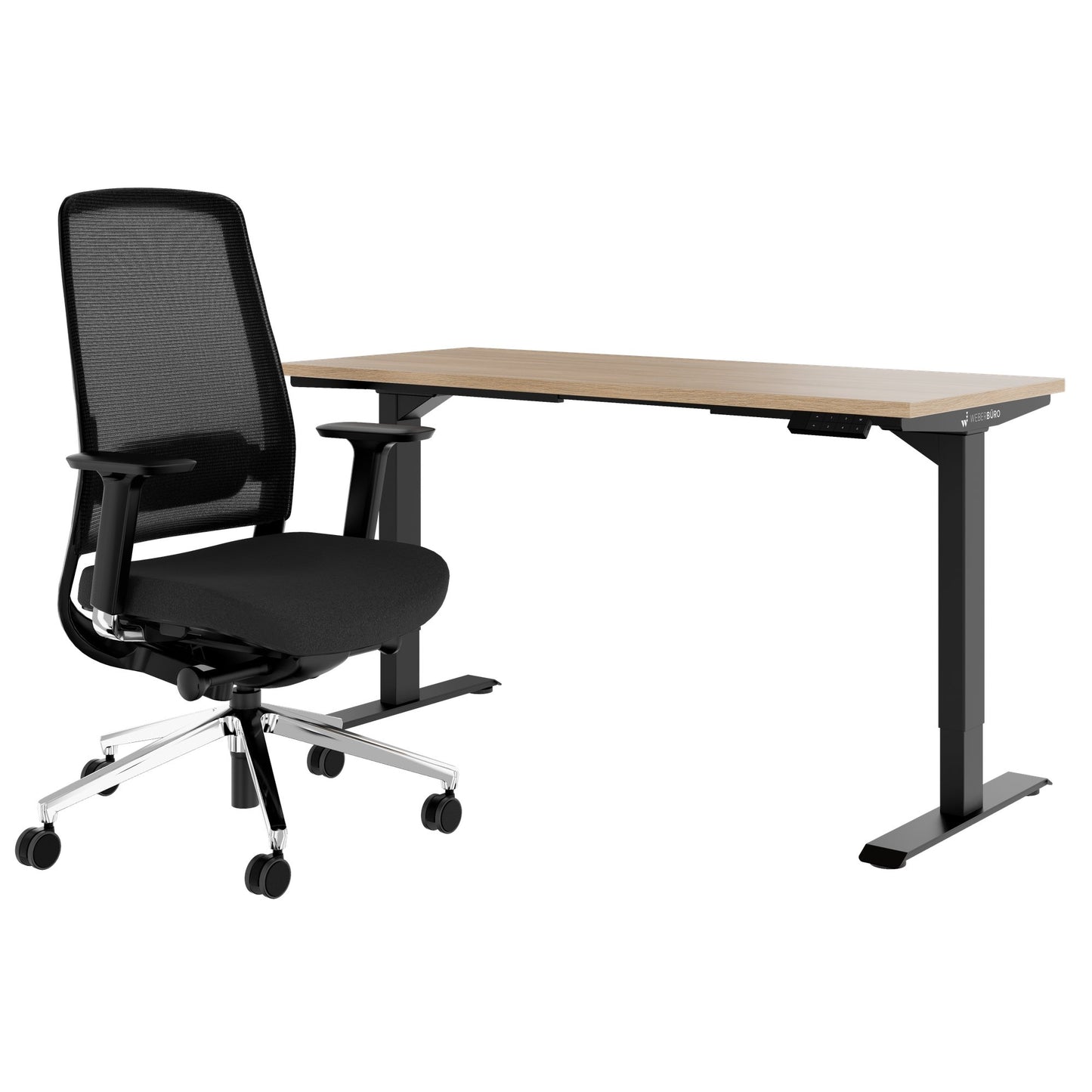 TELDRA Home & FILO | Set per postazione di lavoro, rovere ambra