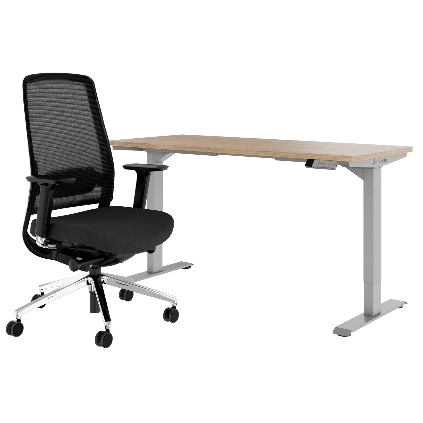 TELDRA Home & FILO | Set per postazione di lavoro, rovere ambra