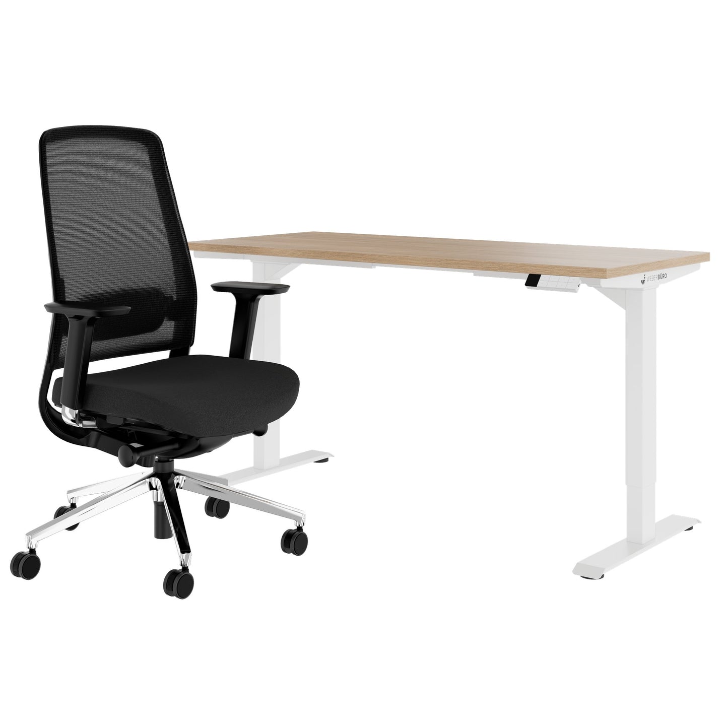 TELDRA Home & FILO | Set per postazione di lavoro, rovere ambra