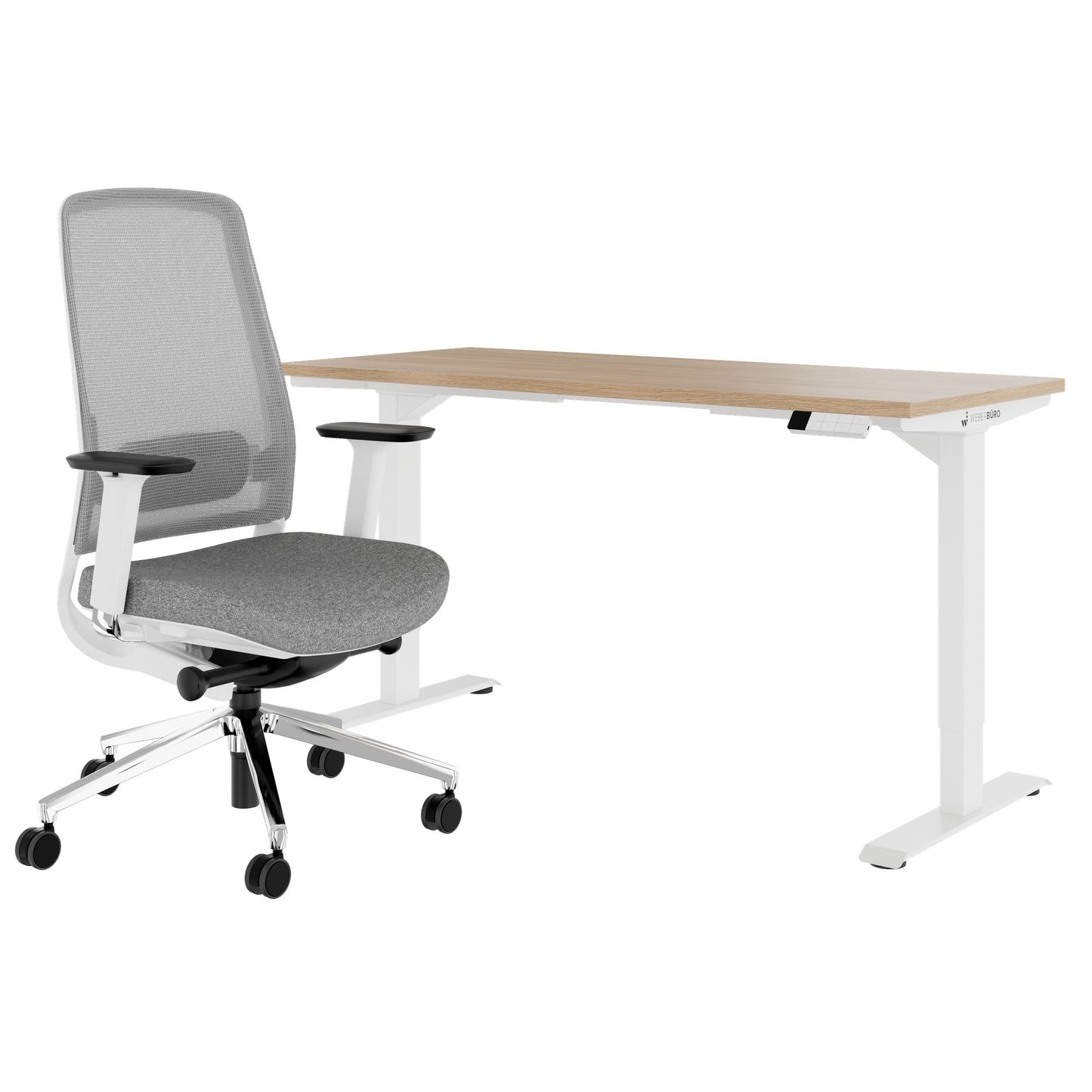 TELDRA Home & FILO | Set per postazione di lavoro, rovere ambra