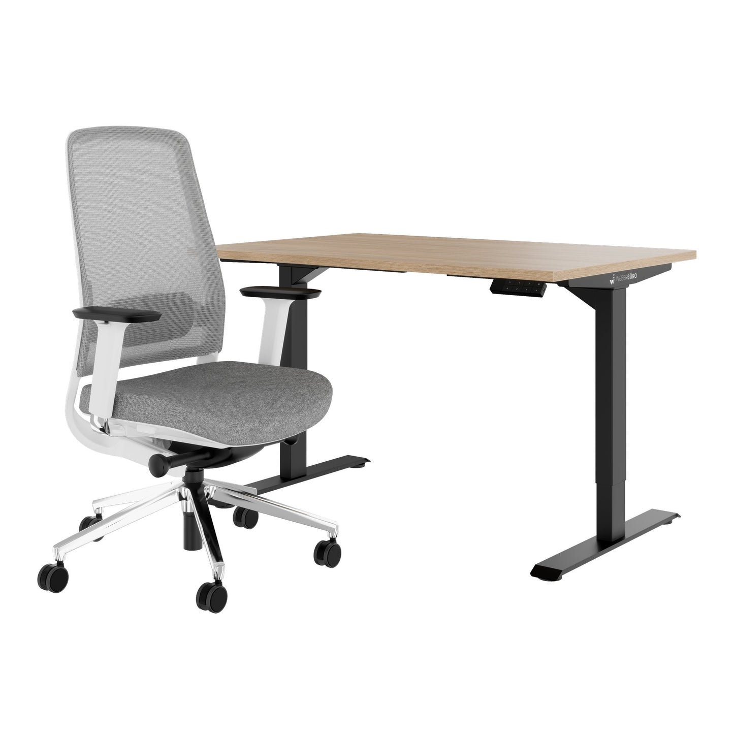 TELDRA Home & FILO | Set per postazione di lavoro, rovere ambra