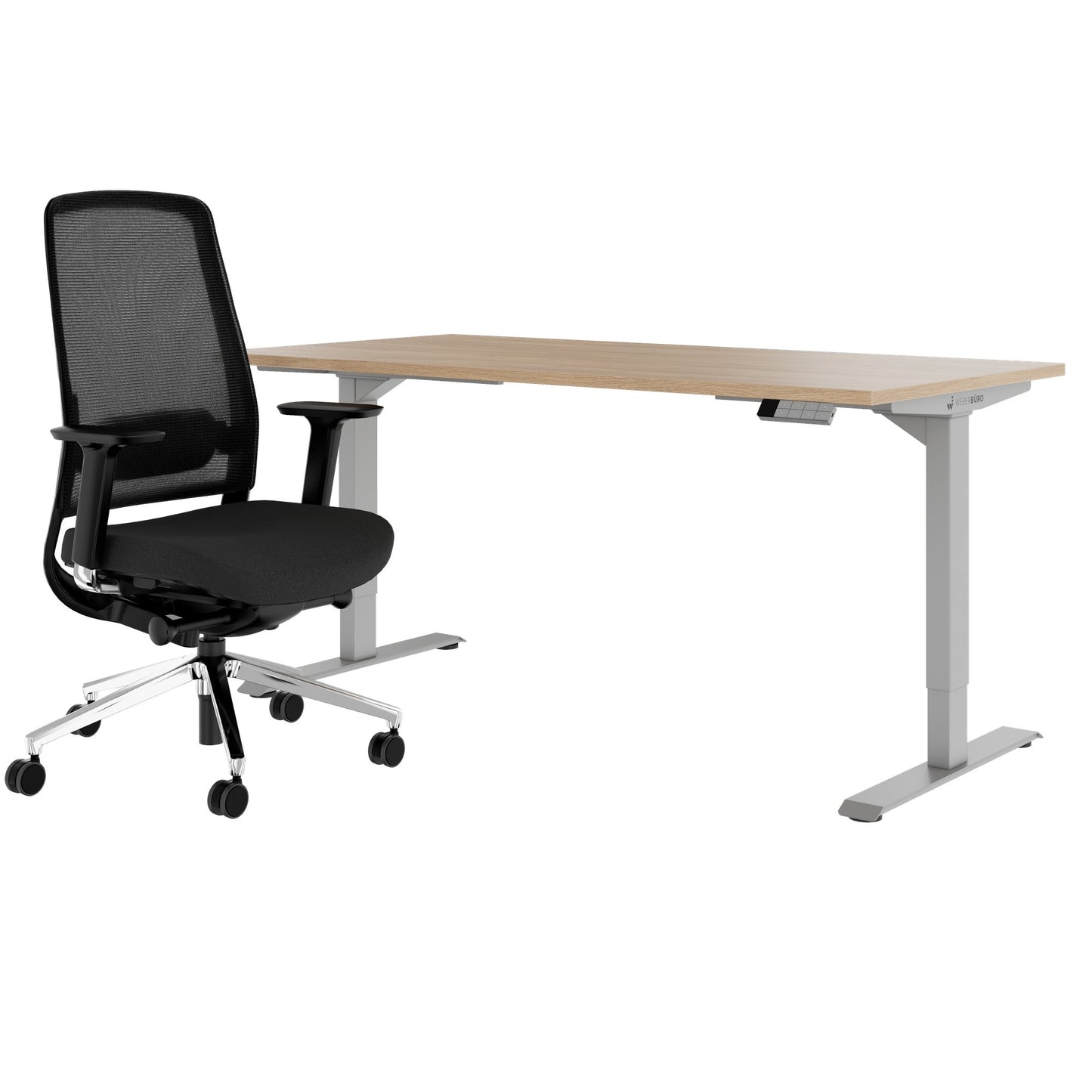 TELDRA Home & FILO | Set per postazione di lavoro, rovere ambra