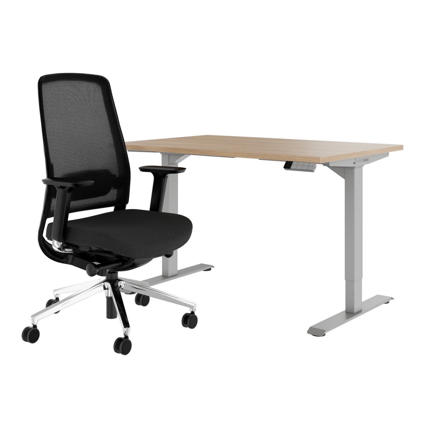 TELDRA Home & FILO | Set per postazione di lavoro, rovere ambra