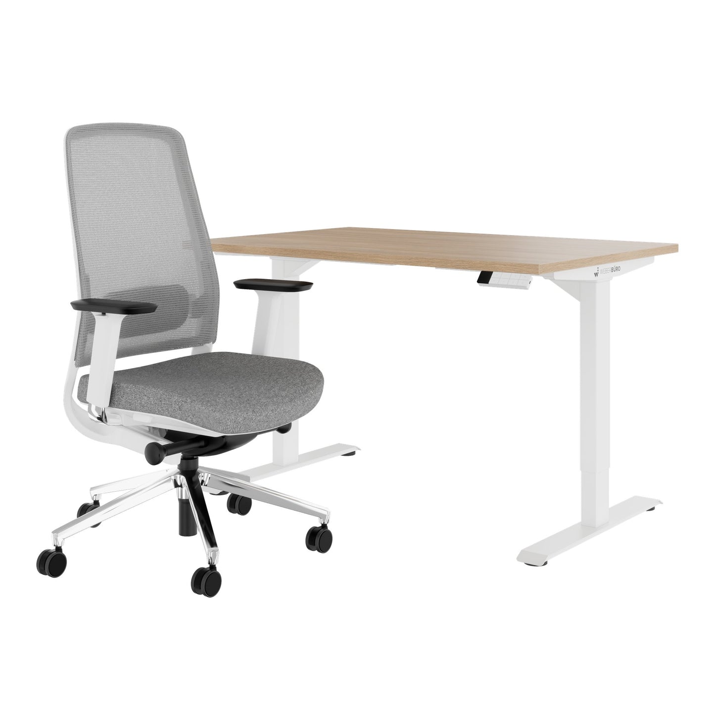TELDRA Home & FILO | Set per postazione di lavoro, rovere ambra