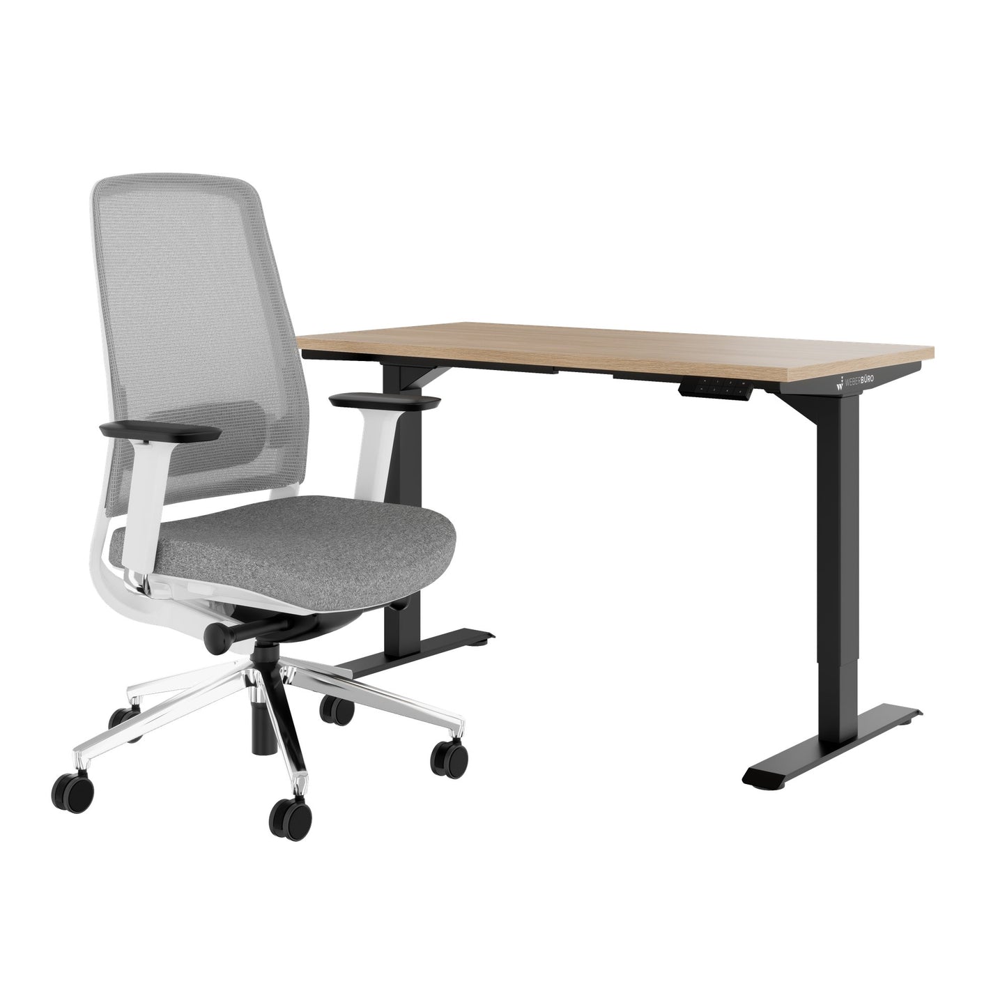 TELDRA Home & FILO | Set per postazione di lavoro, rovere ambra