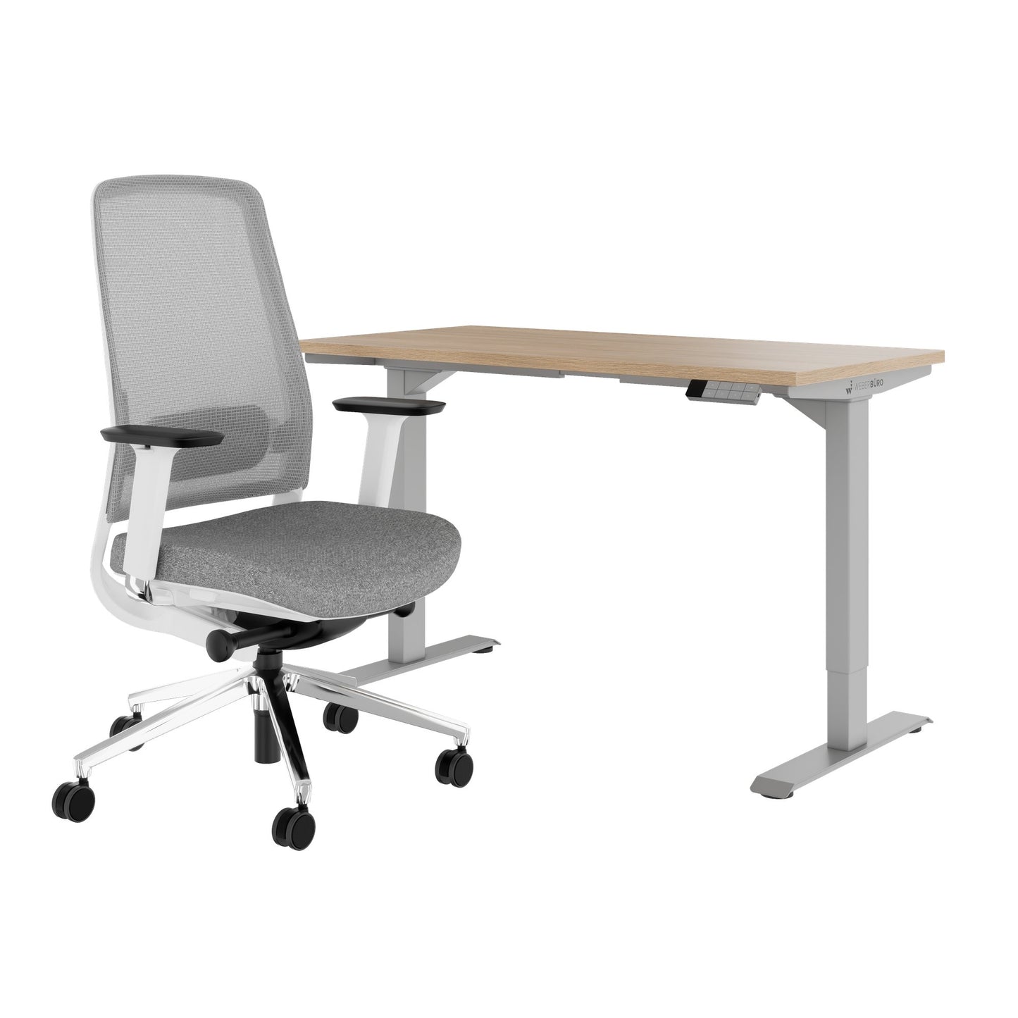 TELDRA Home & FILO | Set per postazione di lavoro, rovere ambra