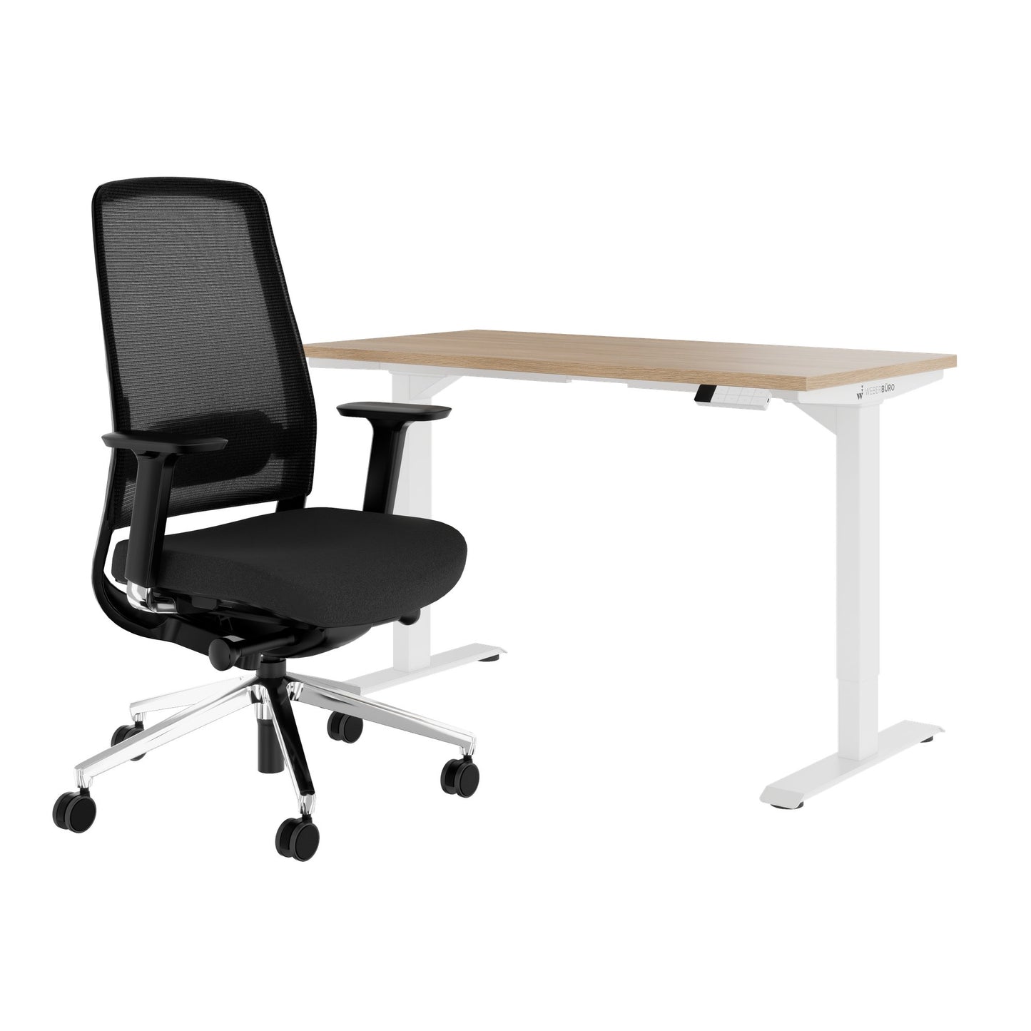 TELDRA Home & FILO | Set per postazione di lavoro, rovere ambra