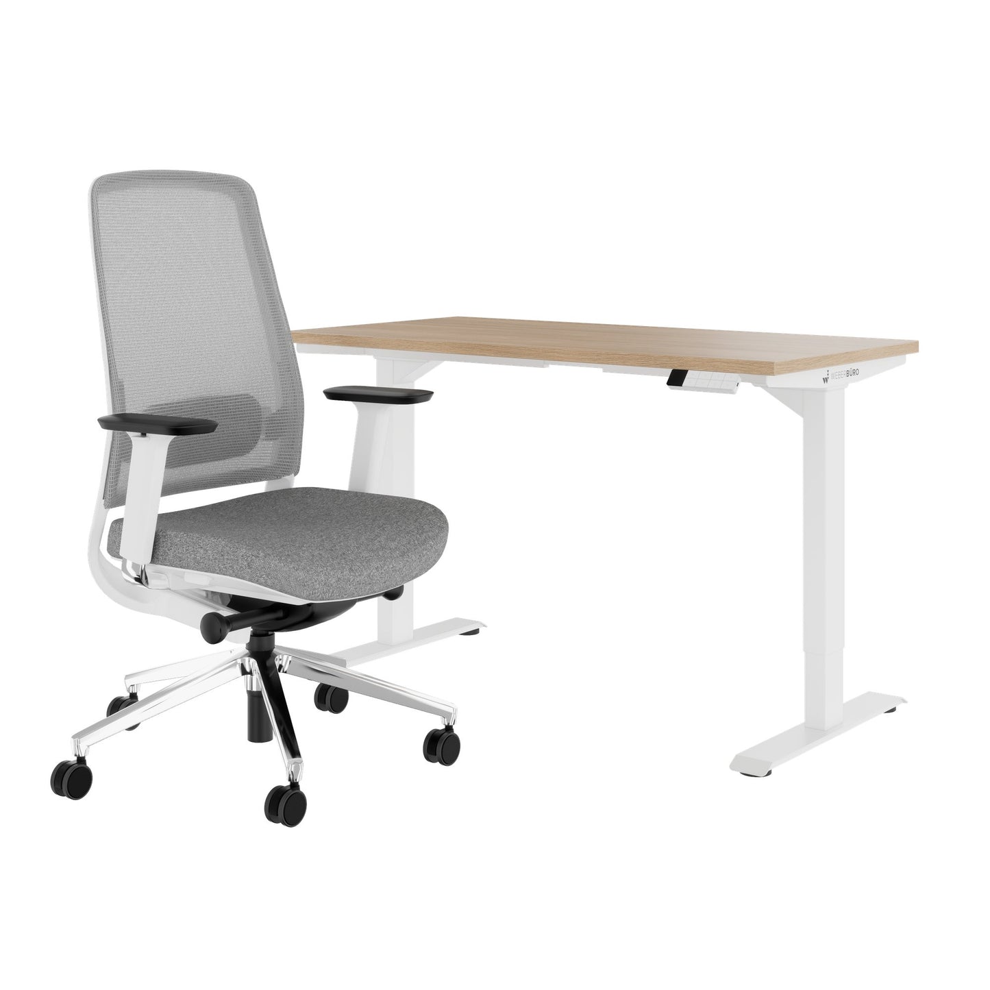 TELDRA Home & FILO | Set per postazione di lavoro, rovere ambra
