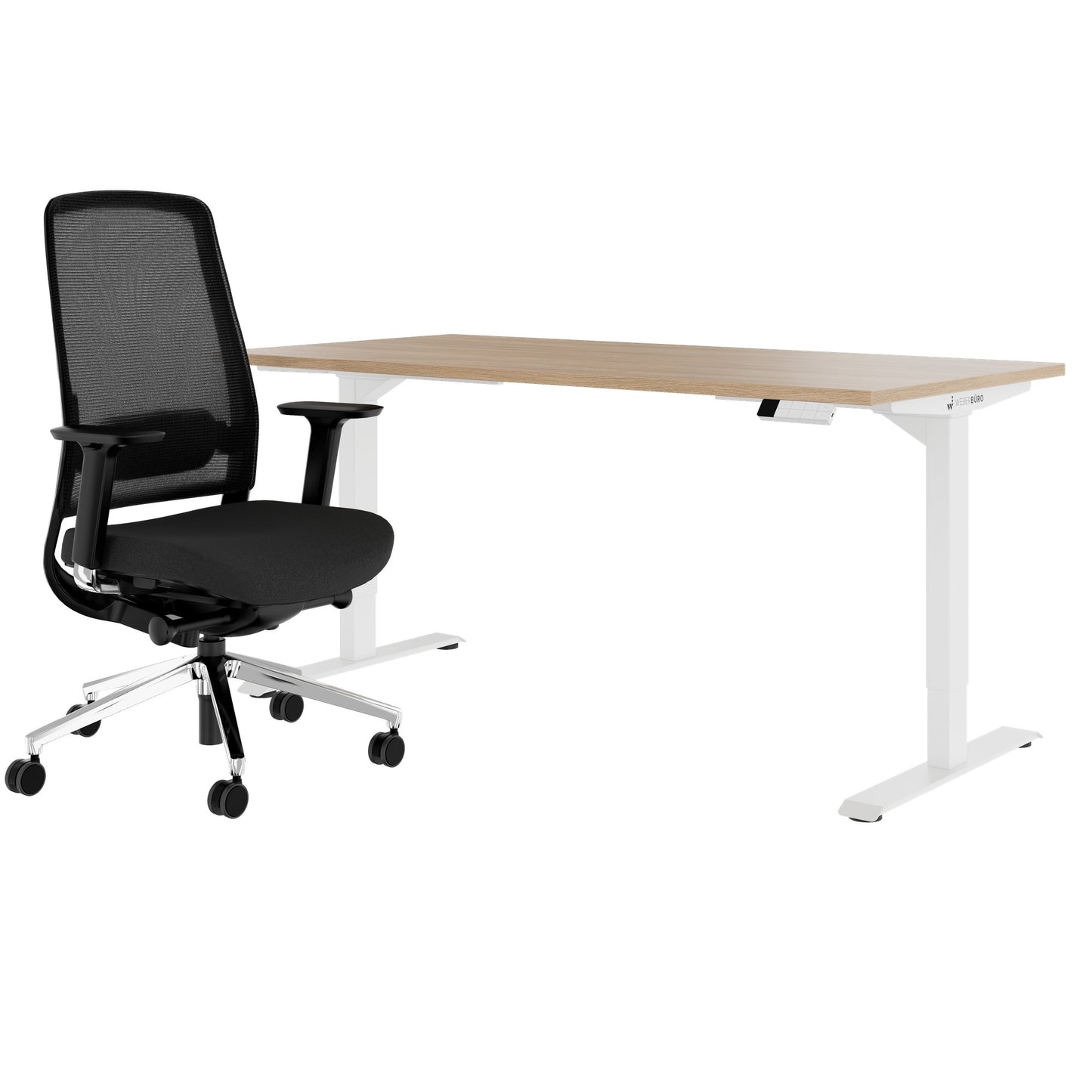 TELDRA Home & FILO | Set per postazione di lavoro, rovere ambra