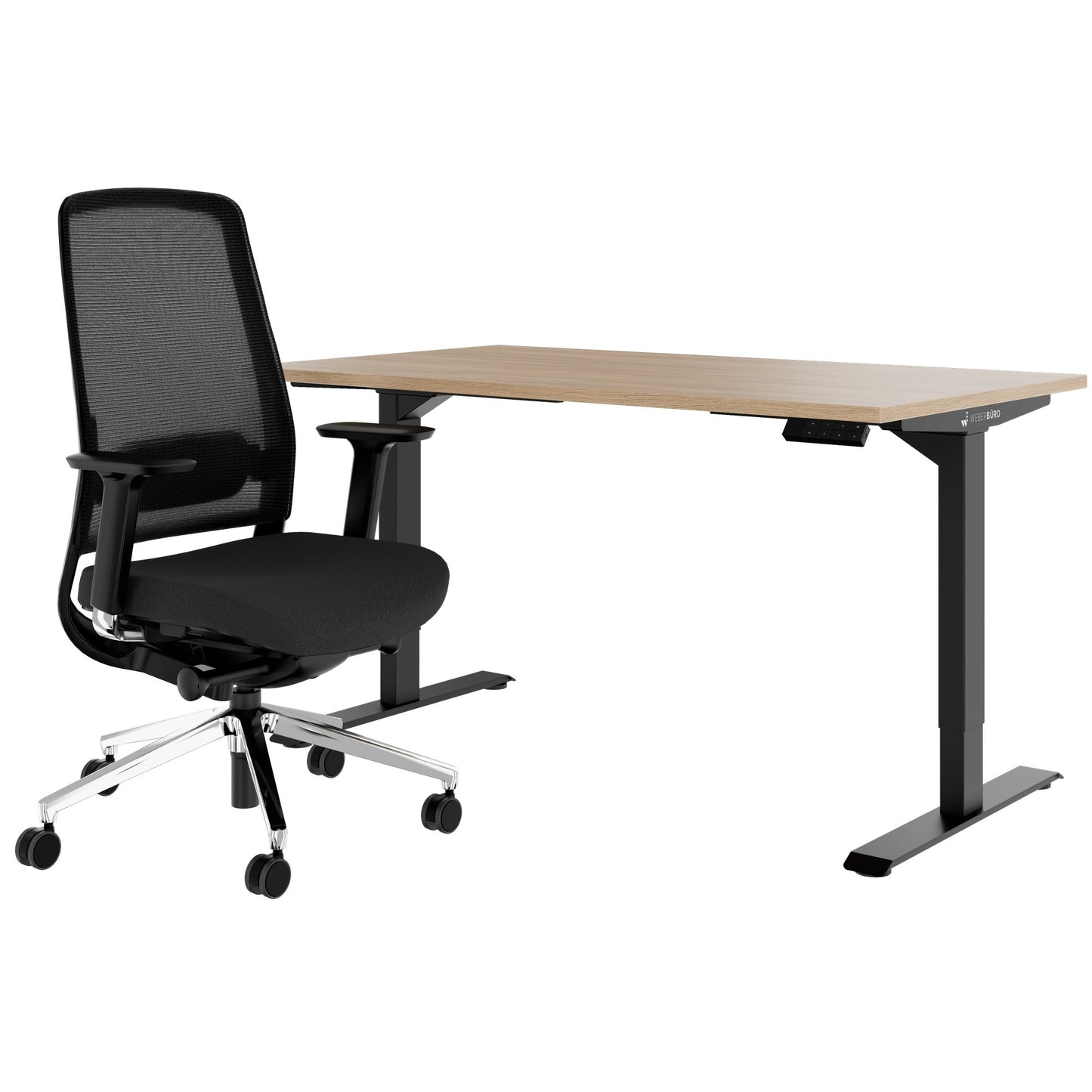 TELDRA Home & FILO | Set per postazione di lavoro, rovere ambra
