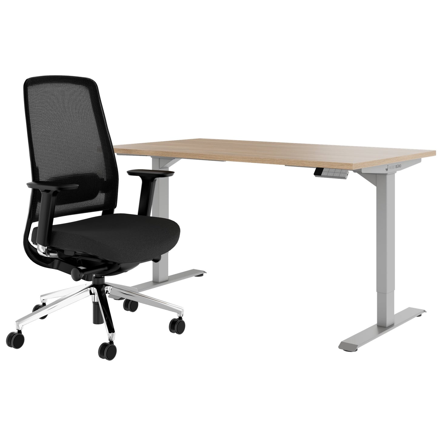 TELDRA Home & FILO | Set per postazione di lavoro, rovere ambra