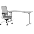 TELDRA Home & FILO | Ensemble pour poste de travail, gris perle - 1 Thumbnail Image