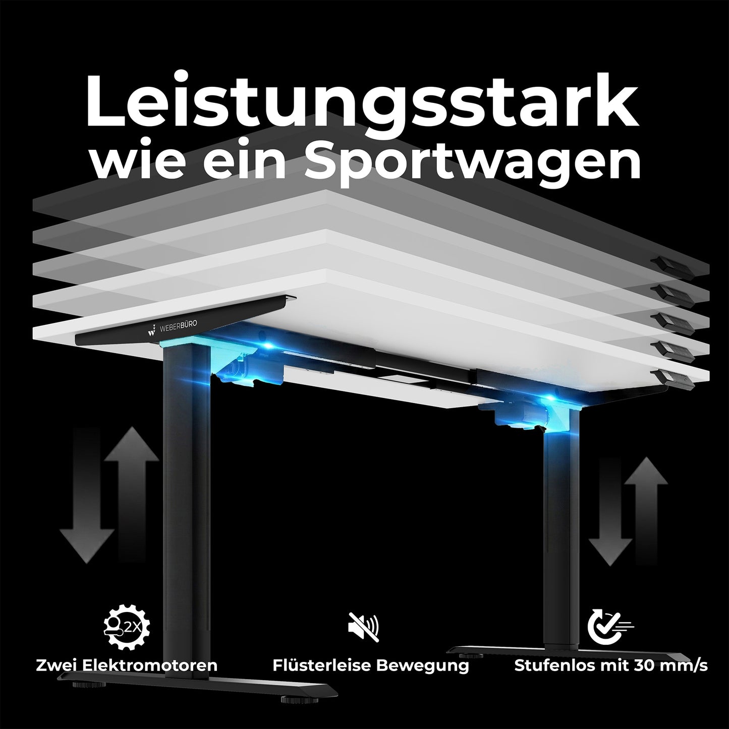 TELDRA Home & FILO | Arbeitsplatz-Set, Bernsteineiche