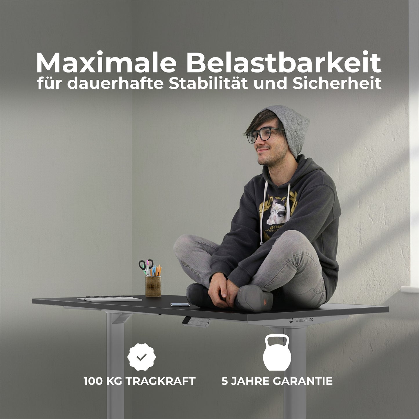 TELDRA Home & FILO | Arbeitsplatz-Set, Bernsteineiche