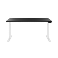 TELDRA Office, 2-motor desk | 1200 - 1600 x 800 mm, electrically height adjustable, black