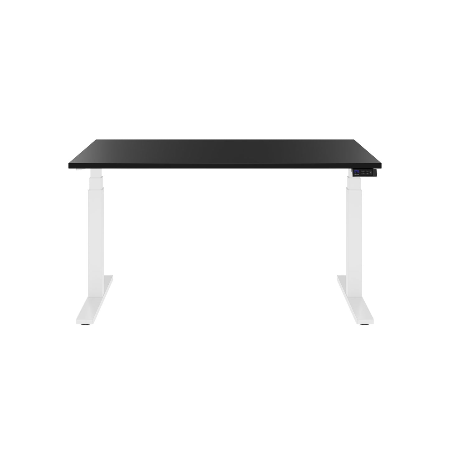 TELDRA Office, 2-motor desk | 1200 - 1600 x 800 mm, electrically height adjustable, black