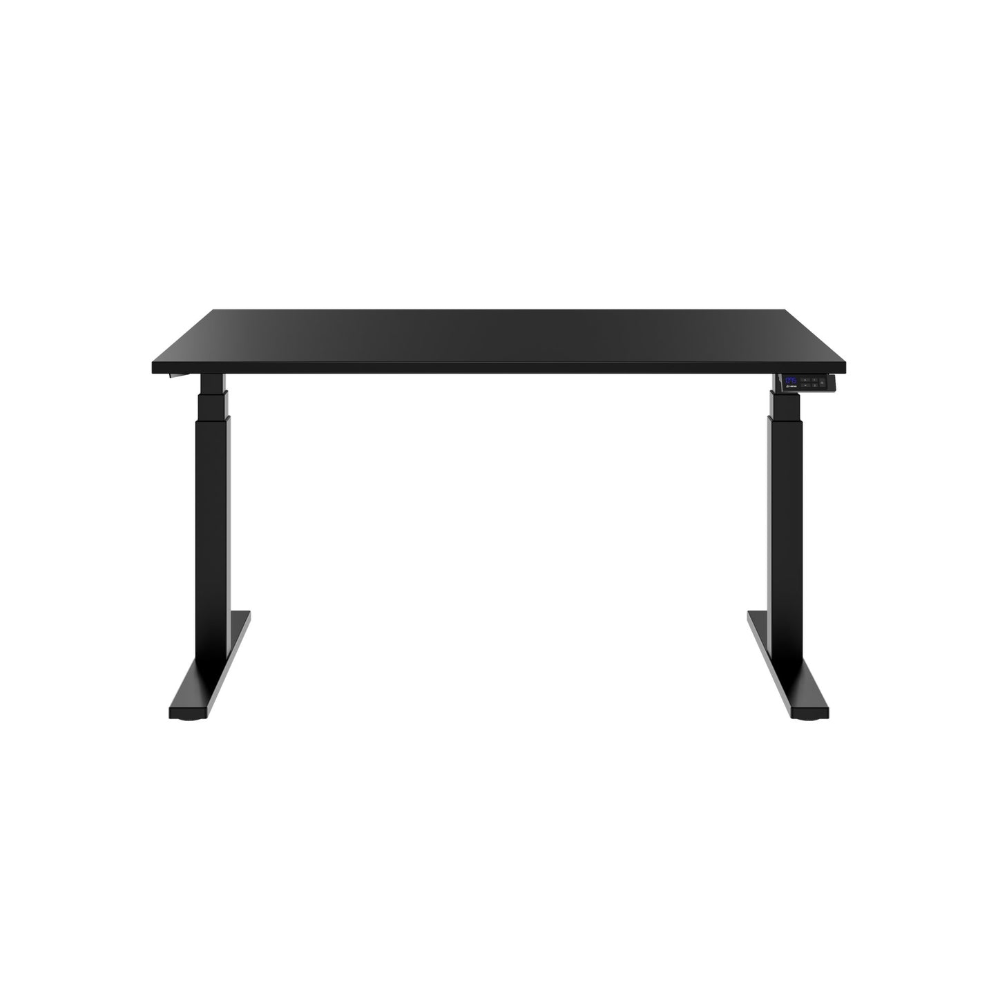 TELDRA Office, 2-motor desk | 1200 - 1600 x 800 mm, electrically height adjustable, black