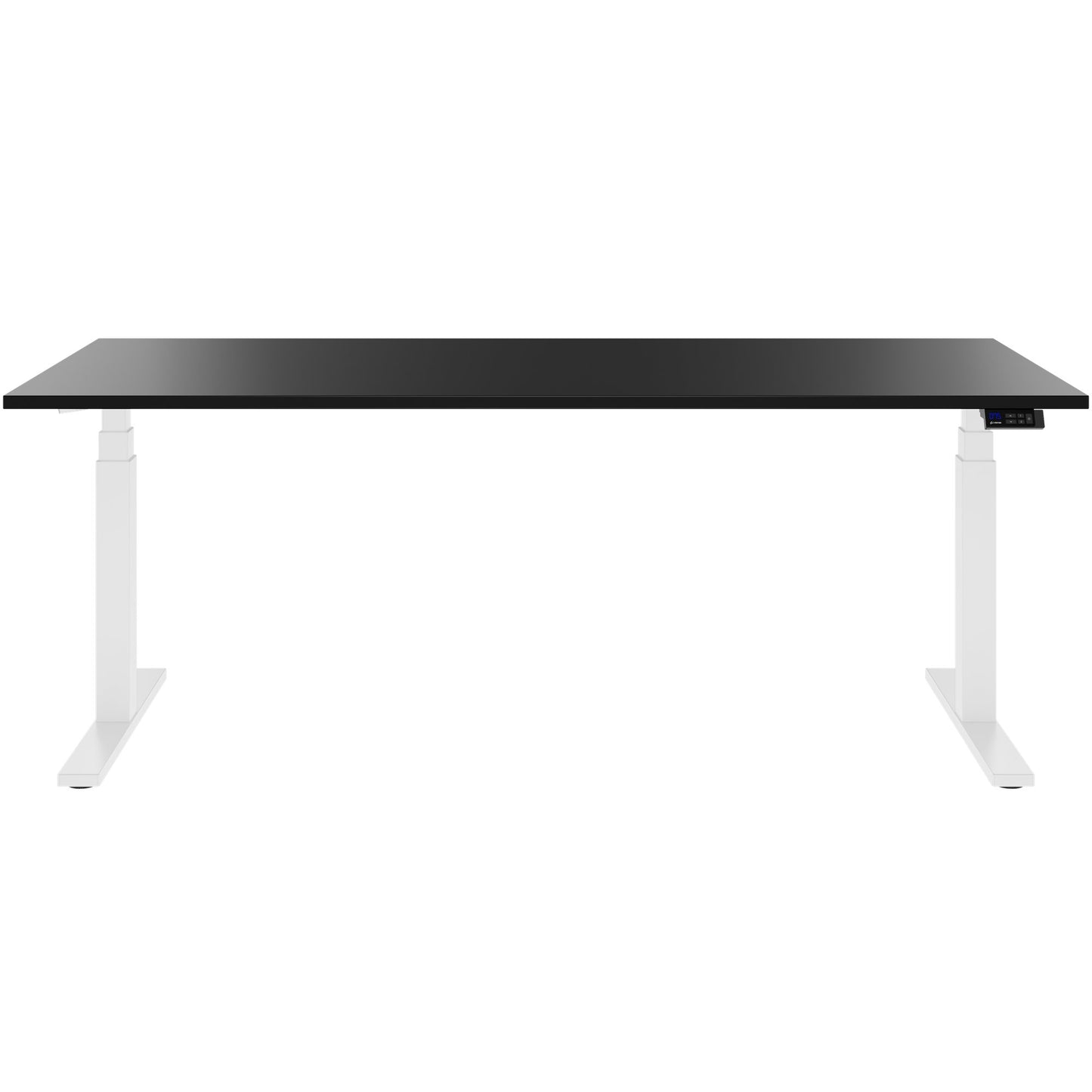 TELDRA Office, 2-motor desk | 1200 - 1600 x 800 mm, electrically height adjustable, black