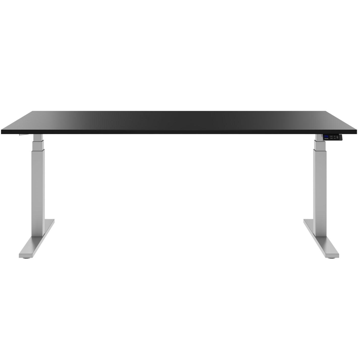 TELDRA Office, 2-motor desk | 1200 - 1600 x 800 mm, electrically height adjustable, black