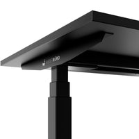 TELDRA Office, 2-motor desk | 1200 - 1600 x 800 mm, electrically height adjustable, black